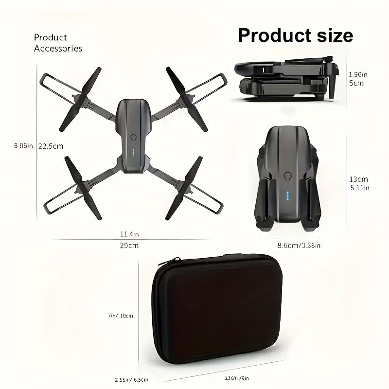 Dual Camera Foldable Quadcopter Drone-1