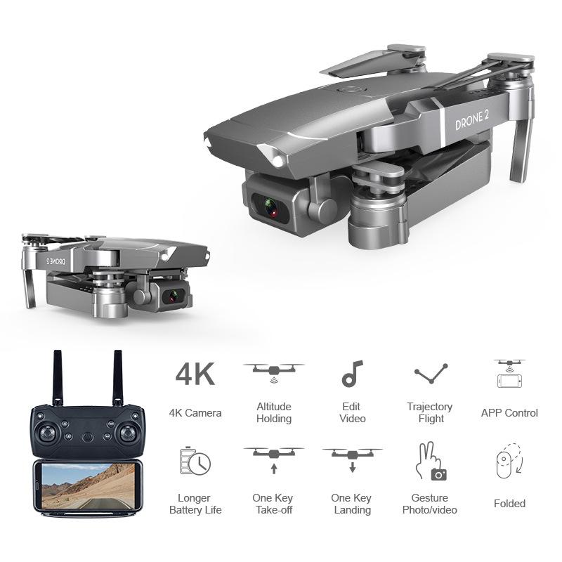E68 Folding Quadcopter Drone-1