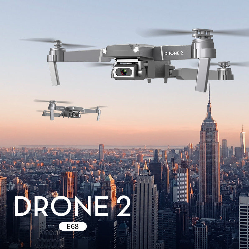 E68 Folding Quadcopter Drone-3