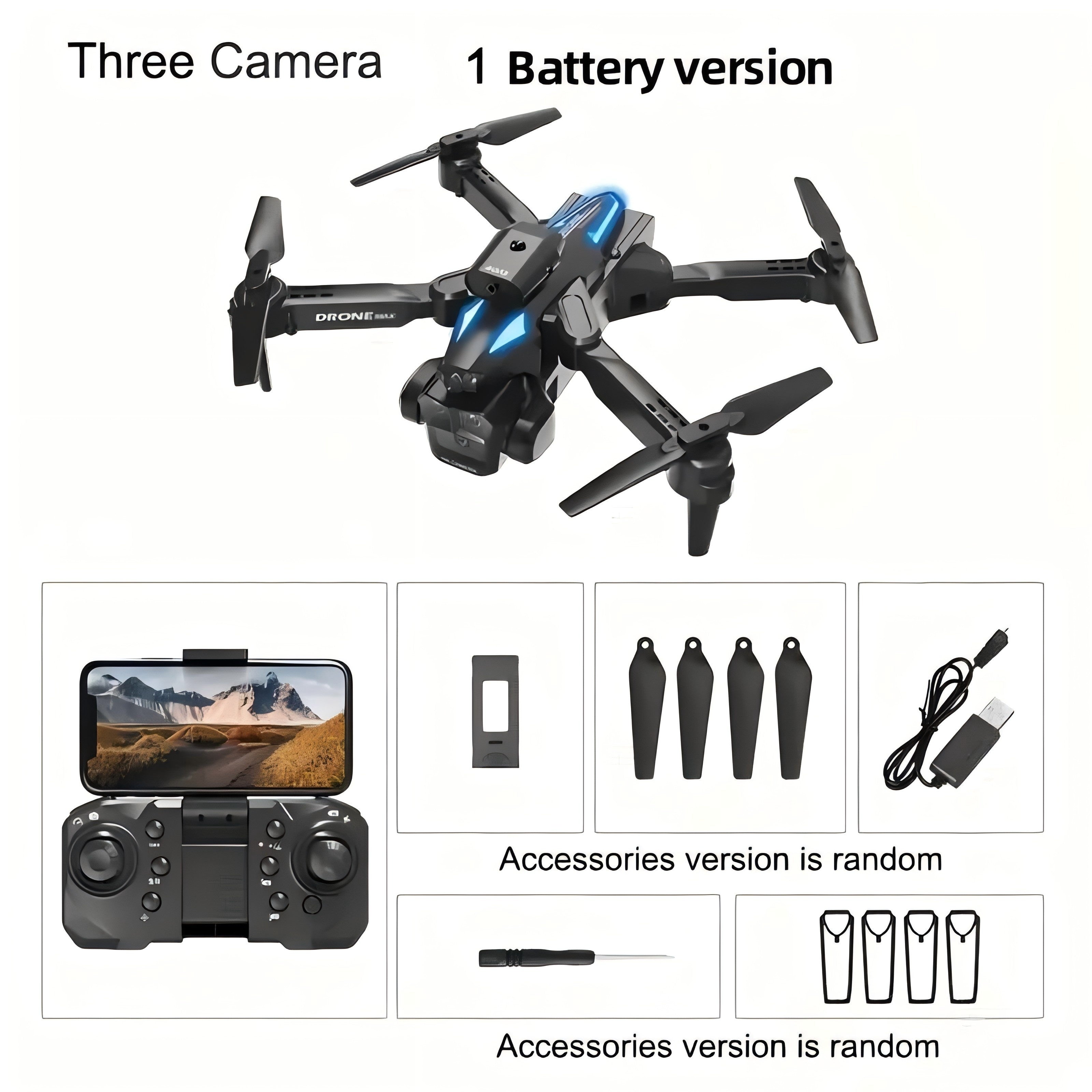 Portable Foldable Mini Drone-5